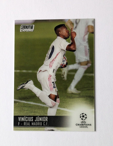 Vinicius Junior Stadium Club Chrome 