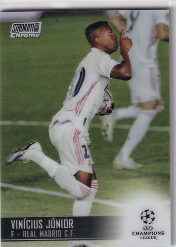 Vinicius Junior Chrome Stadium Club 