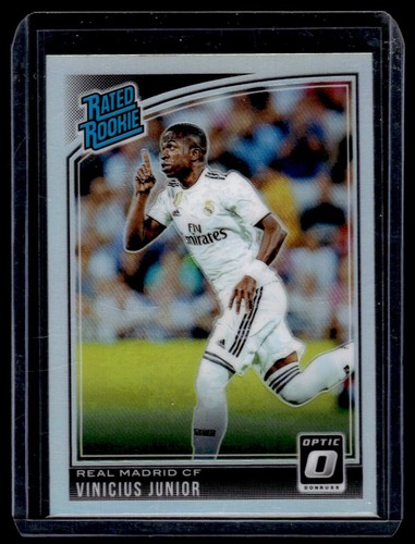 Vinicius Junior Donruss Optic Holo Silver Prizm