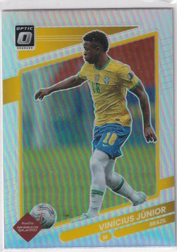 Vinicius Junior Road to Qatar Refractor Holo Prizm