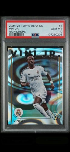 Vinicius Junior UEFA Club Competitions Rain Drops