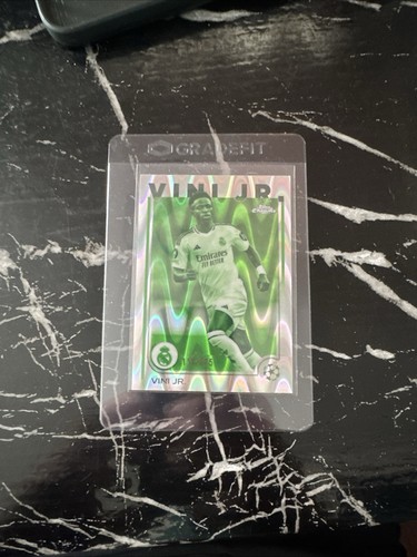 Vinicius Junior UEFA Club Competitions Green Refractor