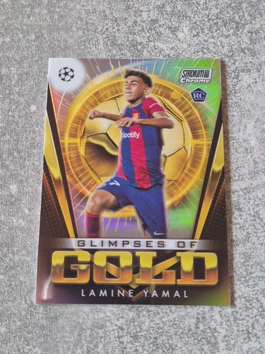 Lamine Yamal Chrome Gold