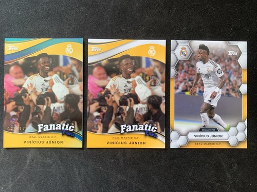 Vinicius Junior Fanatic Topps UEFA Fan Set 