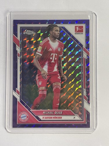 Michael Olise Bundesliga Chrome Purple