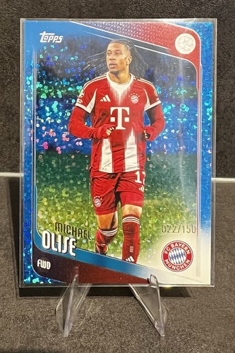 Michael Olise Chrome Blue Refractor