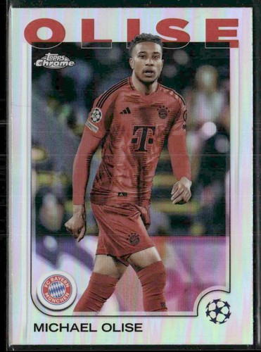 Michael Olise Chrome UEFA Club Competitions Refractor