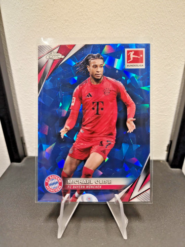 Michael Olise Chrome Bundesliga Sapphire Edition