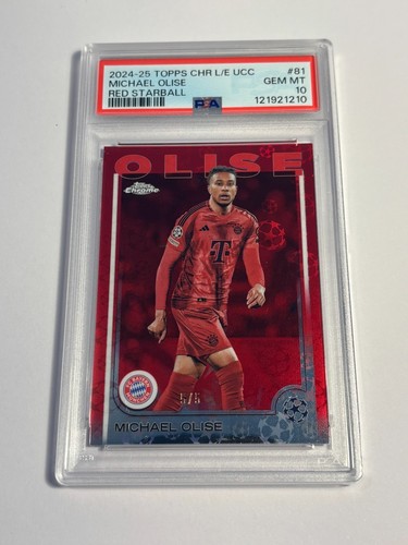 Michael Olise Chrome Red Starball