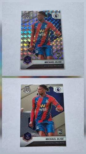 Michael Olise Prizm Silver Mosaic