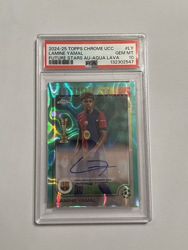 Lamine Yamal Chrome Aqua Lava