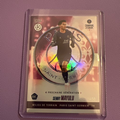 Senny Mayulu PSG Champions D'Europe 