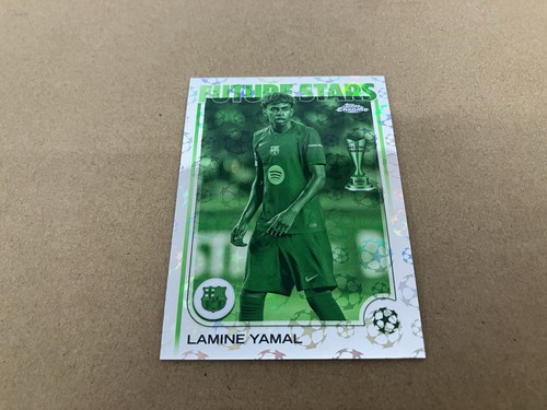 Lamine Yamal Chrome Green Starball