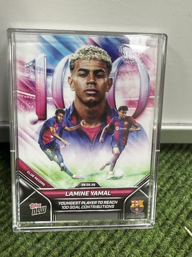 Lamine Yamal Topps Now 