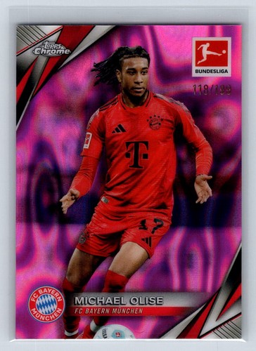 Michael Olise Chrome Bundesliga 