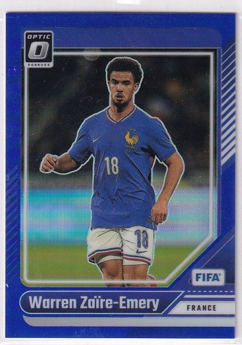 Warren Zaire-Emery Donruss Optic Blue