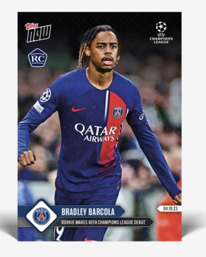 Bradley Barcola Topps Now 