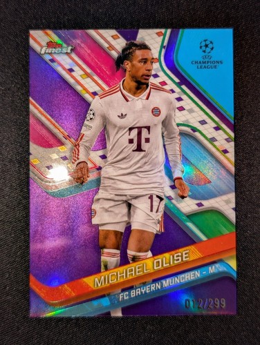Michael Olise Prizm Purple Refractor
