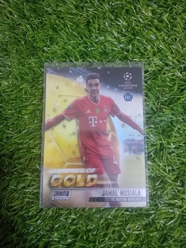 Jamal Musiala Stadium Club Chrome UEFA Gold