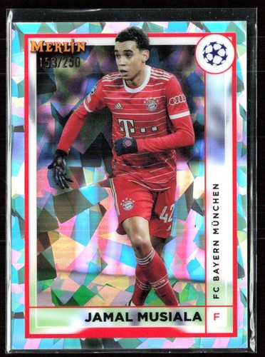 Jamal Musiala Merlin Chrome Atomic Refractor