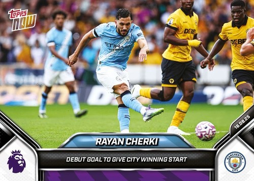 Rayan Cherki Topps Now 