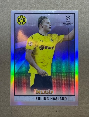 Erling Haaland Merlin Chrome Refractor