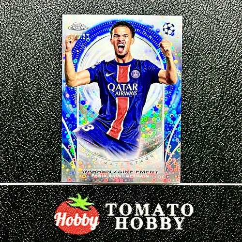 Warren Zaire-Emery Chrome Blue Refractor