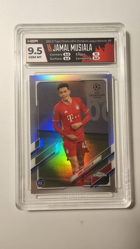 Jamal Musiala Chrome UCL Refractor