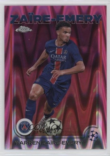 Warren Zaire-Emery Chrome UEFA Club Competitions 