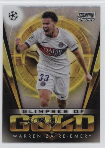 Warren Zaire-Emery Stadium Club Chrome 