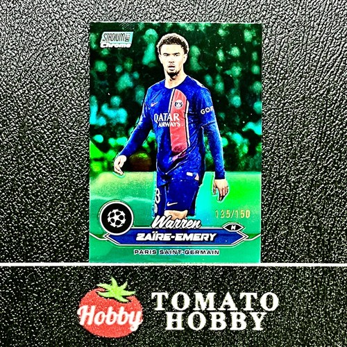 Warren Zaire-Emery Stadium Chrome Green Refractor