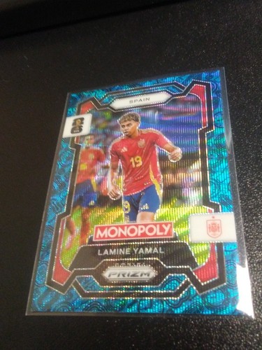 Lamine Yamal Prizm Blue Wave