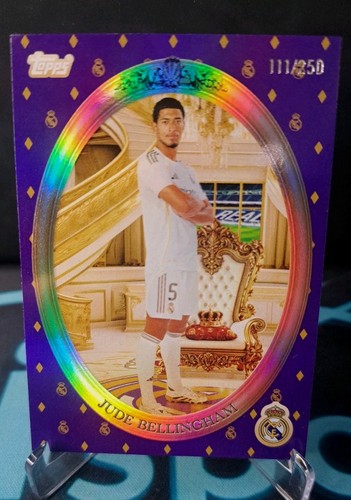 Jude Bellingham Chrome Purple Foil