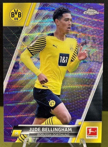 Jude Bellingham Chrome Viola Rifrattore