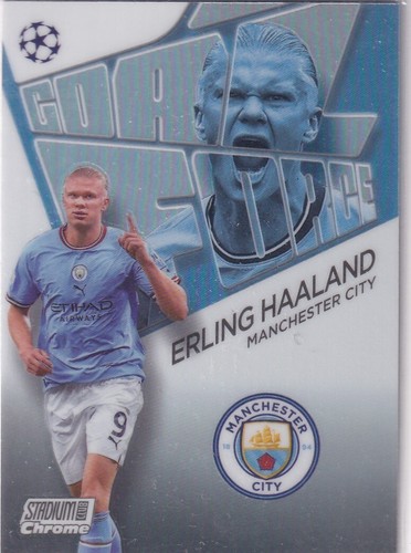 Erling Haaland Chrome Stadium Club 