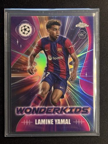 Lamine Yamal Cromo UEFA UCC Refractor