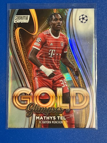 Mathys Tel Stadium Club Chrome Gold