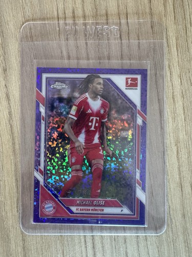 Michael Olise Chrome Purple Mini-Diamonds