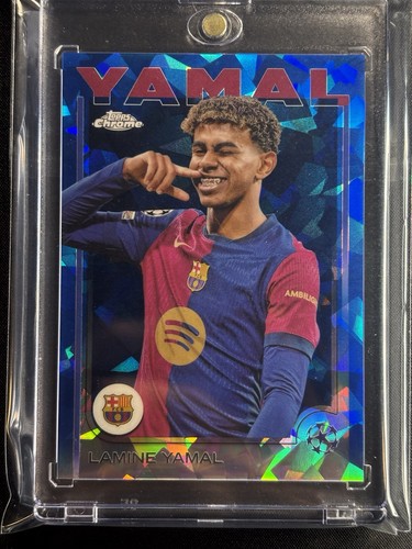 Lamine Yamal Cromo Zafiro UEFA Sapphire