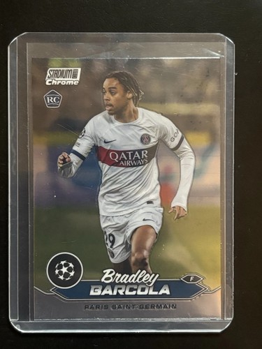 Bradley Barcola Stadium Club Chrome Refractor