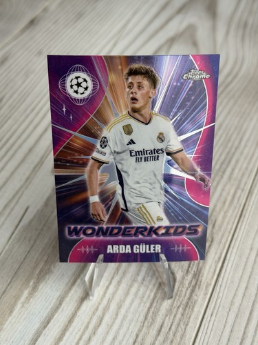 Arda Guler Chrome UEFA Refractor