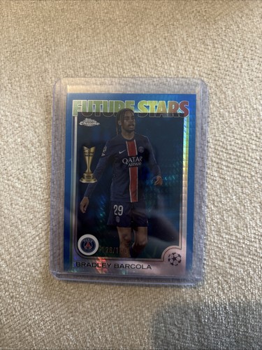 Bradley Barcola Chrome Champions League 