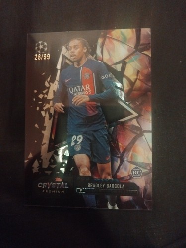 Bradley Barcola Crystal Premium Champions League 