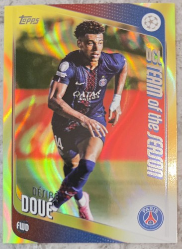 Desire Doue UEFA UCC Flagship Golden Flowfractor