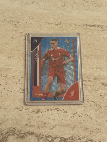 Florian Wirtz 2025 Topps Chrome Blue Wave /150