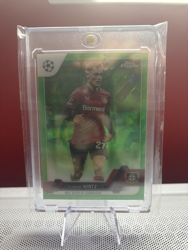 Florian Wirtz 2022 Topps Chrome Sapphire Green /70