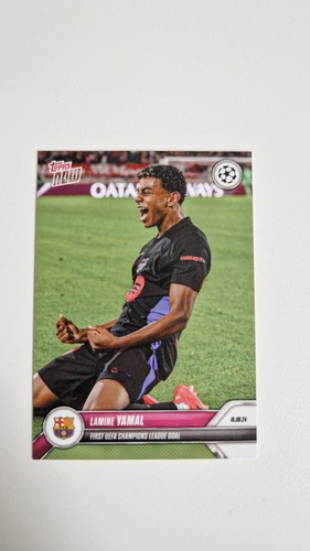 Lamine Yamal Topps Now 