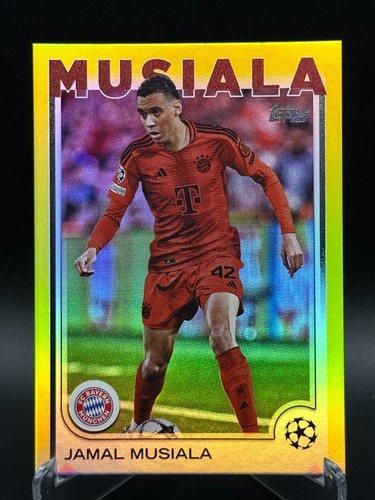 Jamal Musiala UCC FC Yellow Foil