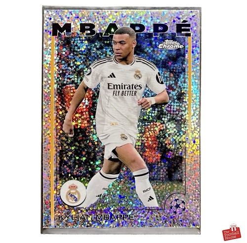 Kylian Mbappe Chrome Silver Speckle Refractor