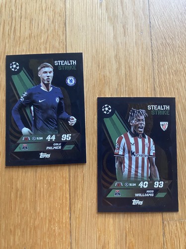 Nico Williams & Cole Palmer Chrome 